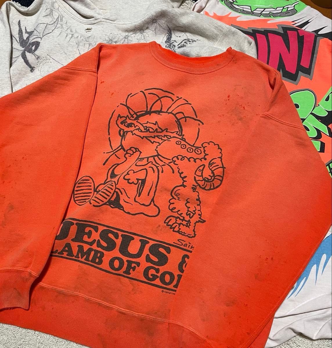 GW特価】セントマイケル SAINT MICHAEL クルーネックスウェット GW特価】セントマイケル SAINT MICHAEL クルーネックスウェット