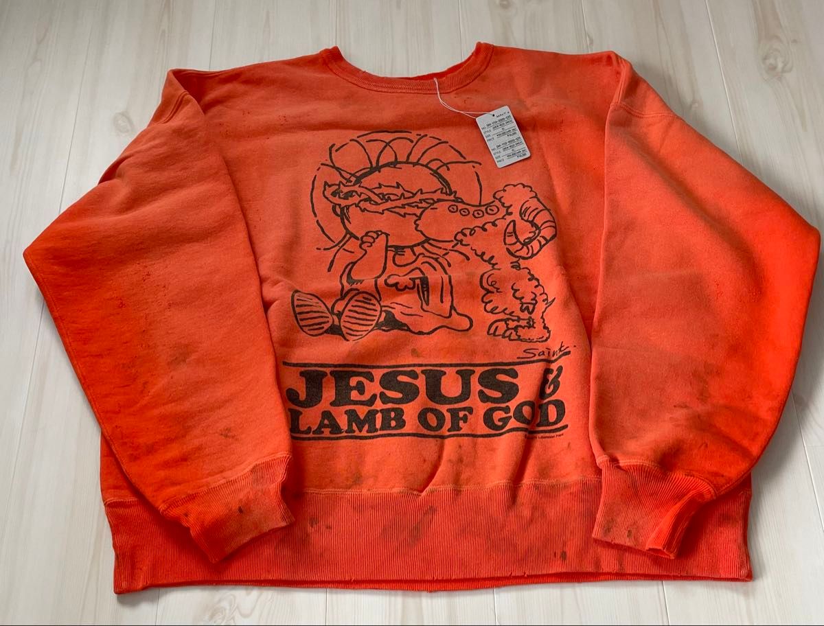 GW特価】セントマイケル SAINT MICHAEL クルーネックスウェット GW特価】セントマイケル SAINT MICHAEL クルーネックスウェット