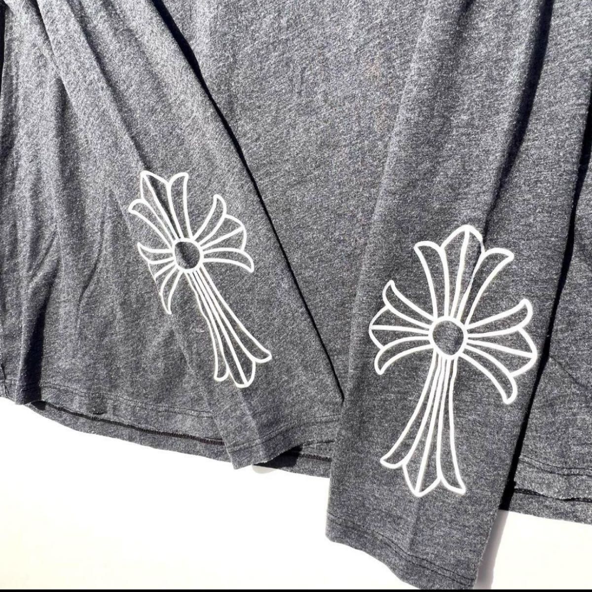 Chrome Hearts ロンT グレー クロムハーツ XL chromehearts 希少 Chrome Hearts ロンT グレー クロムハーツ XL chromehearts 希少