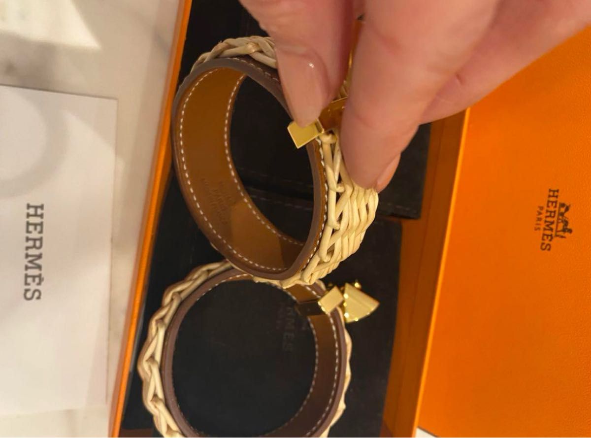 HERMES エルメス メドール ピクニック ピアス フォーブ ゴールド HERMES エルメス メドール ピクニック ピアス フォーブ ゴールド