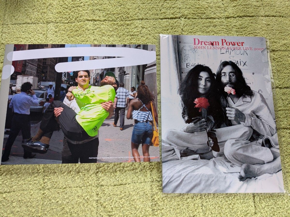 Dream Power 写真集 荒木経惟 樹木希林 ジョン・レノン音楽祭2007 Dream Power 写真集 荒木経惟 樹木希林 ジョン・レノン音楽祭