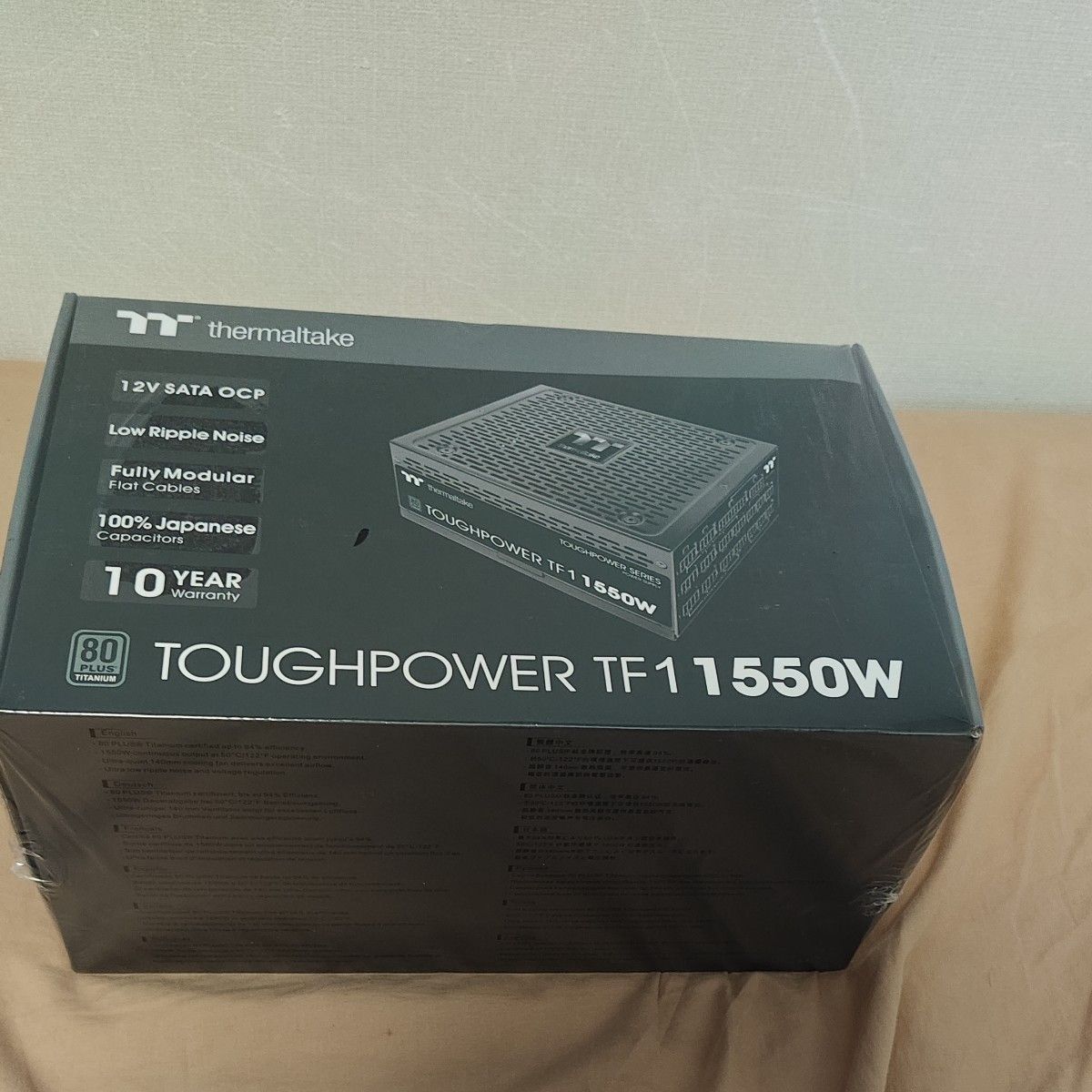 Thermaltake TOUGHPOWER TF1550 W 1550W titanium 電源+専用変換 Thermaltake TOUGHPOWER TF1550 W 1550W titanium 電源+専用変換