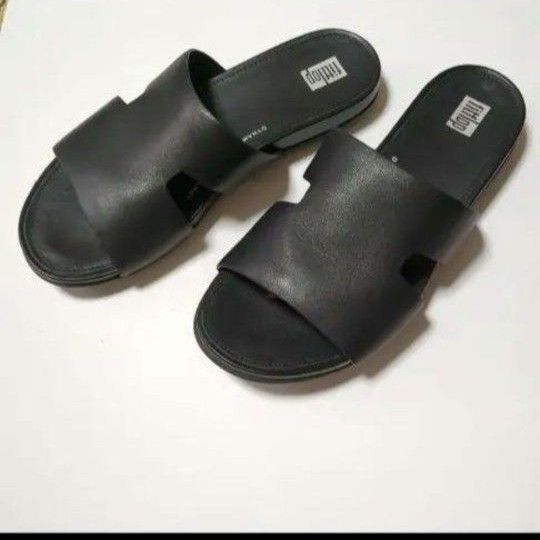 fitflop フィットフロップ レザー サンダル US6 23~23 5cm fitflop フィットフロップ レザー サンダル US6 23~23 5cm