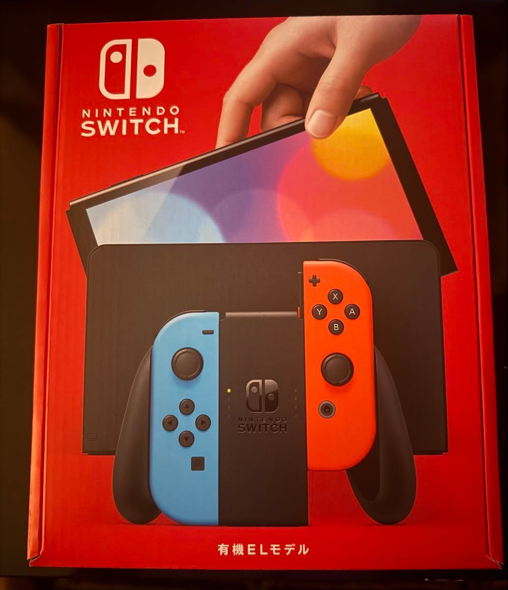 新品未開封】任天堂スイッチ有機EL(ネオンブルー ネオンレッド 新品未開封】任天堂スイッチ有機EL(ネオンブルー ネオンレッド