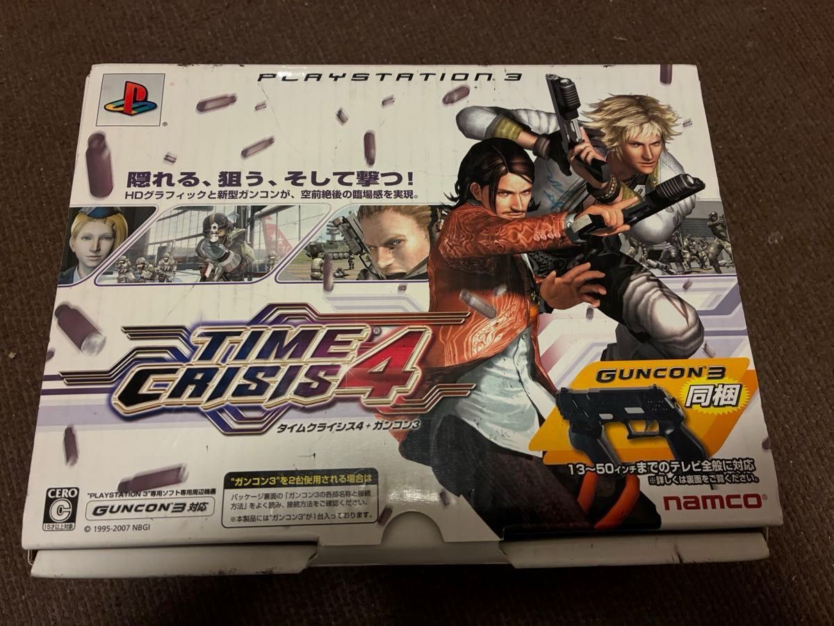 動作良好 概ね美品 PS3「タイムクライシス4 + ガンコン3」 namco 動作良好 概ね美品 PS3「タイムクライシス4 + ガンコン3」 namco