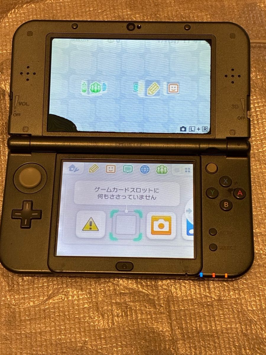 動作良好 Nintendo New 3DS LL RED-001 メタリックブラック 液晶 動作良好 Nintendo New 3DS LL RED-001 メタリックブラック 液晶