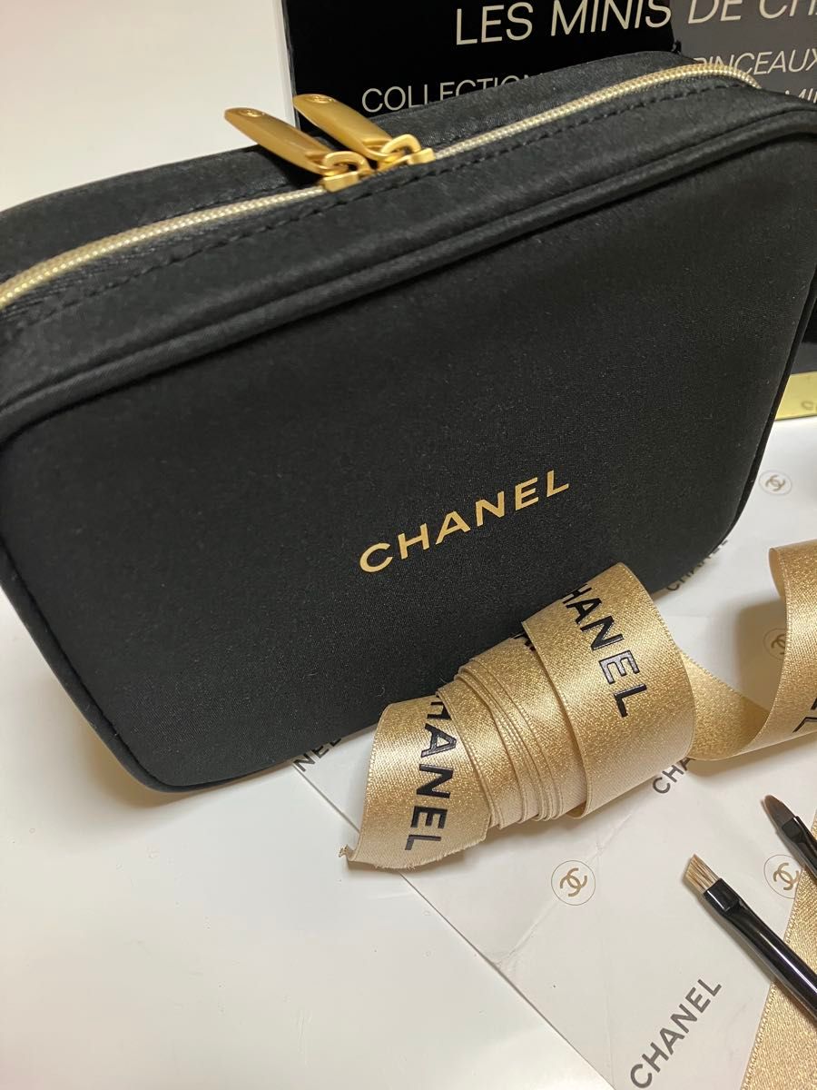 新品 CHANEL レ ミニ ドゥ シャネル ミニブラシセット 化粧 新品 CHANEL レ ミニ ドゥ シャネル ミニブラシセット 化粧