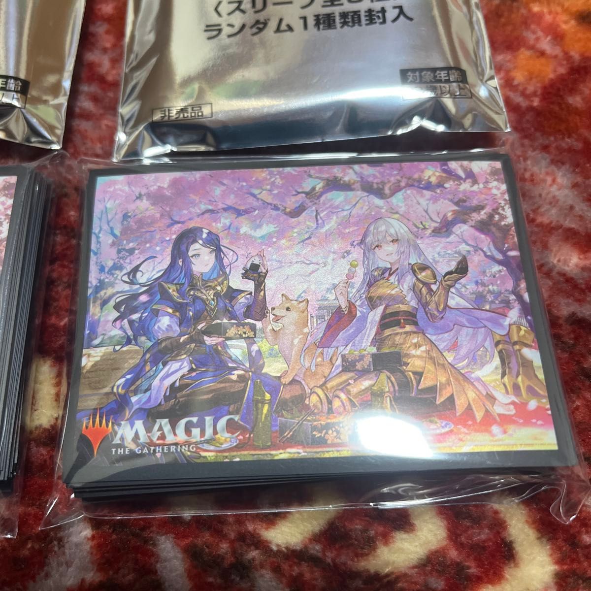 MTG 放浪皇のお花見キャンペーン スリーブ ナーセットand放浪皇 MTG 放浪皇のお花見キャンペーン スリーブ ナーセットand放浪皇