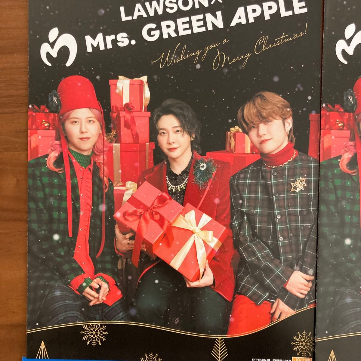 Mrs. GREEN APPLE サイン入りフライヤー Mrs GREEN APPLE ローソン フライヤー 2種2枚ずつ|Yahoo!フリマ