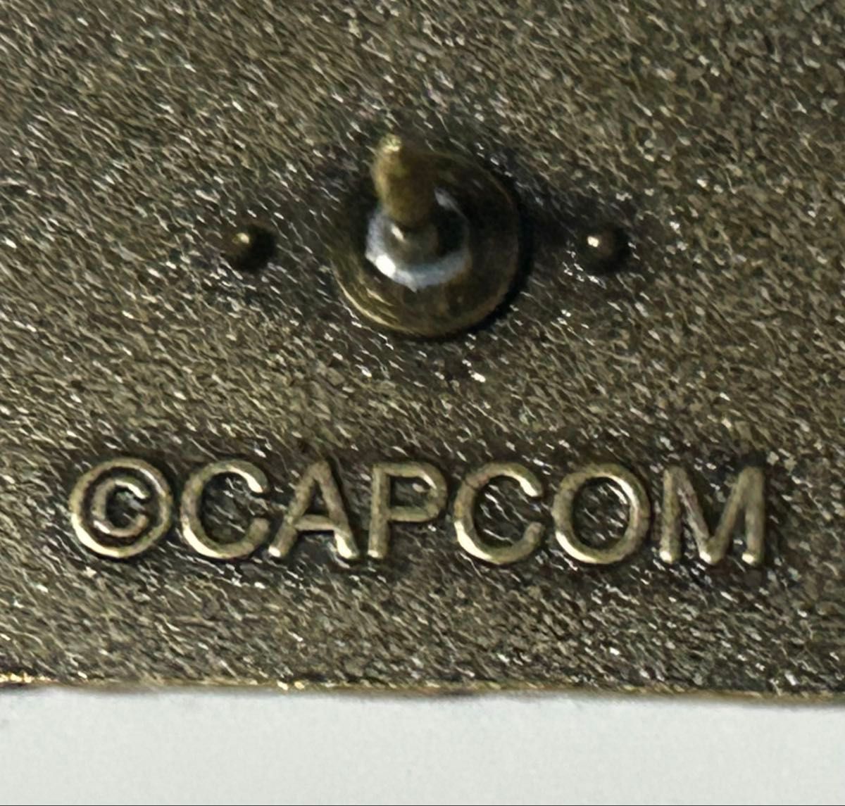 大カプコン展 バイオハザード ロゴピンバッジ biohazard CAPCOM