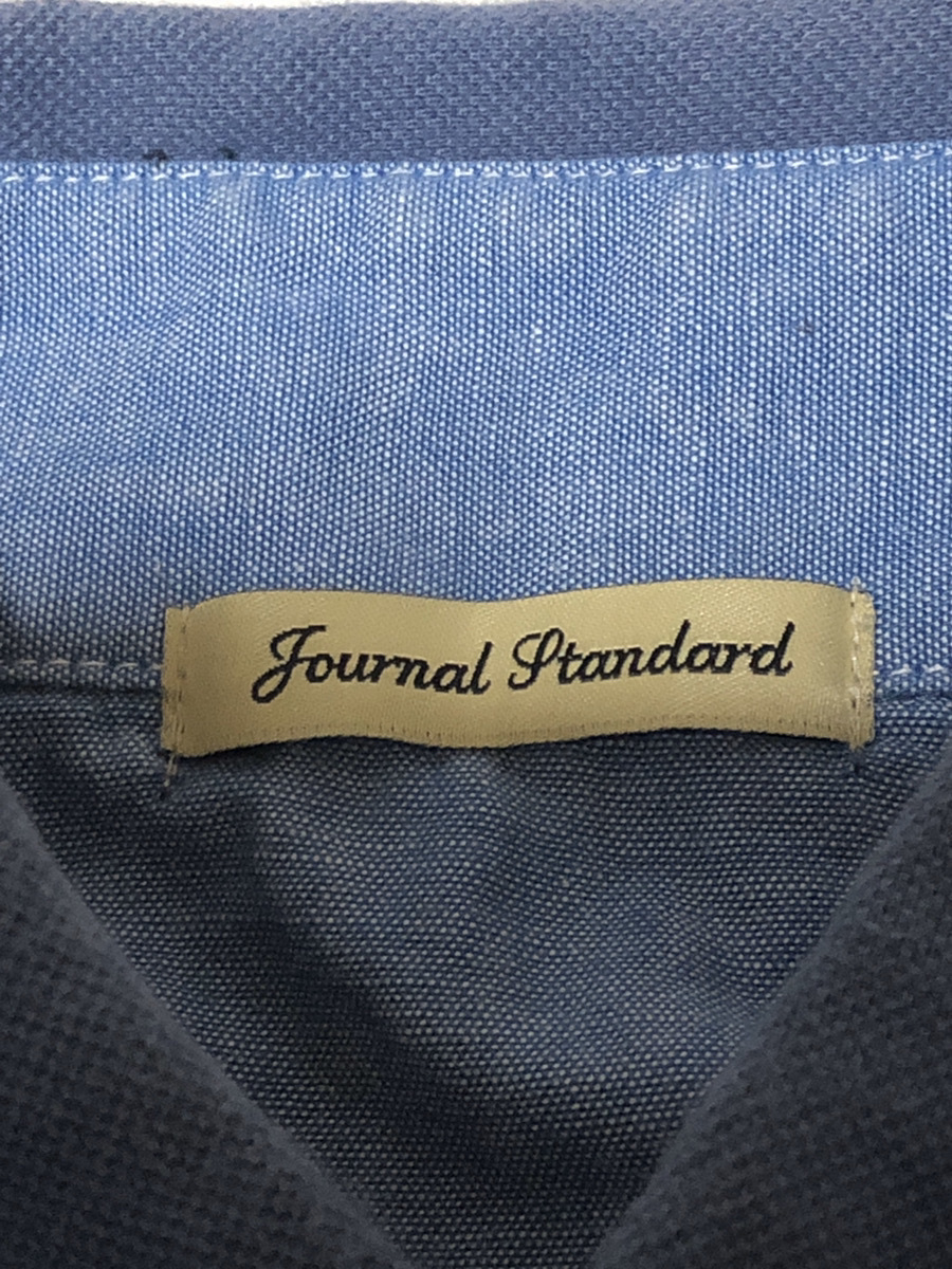 JOURNAL STANDARD ジャーナルスタンダード ポロシャツ 半袖 12-071-600-8100-1-0 ライトブルー系 トップス Mサイズ【アウトレット】P6_画像3