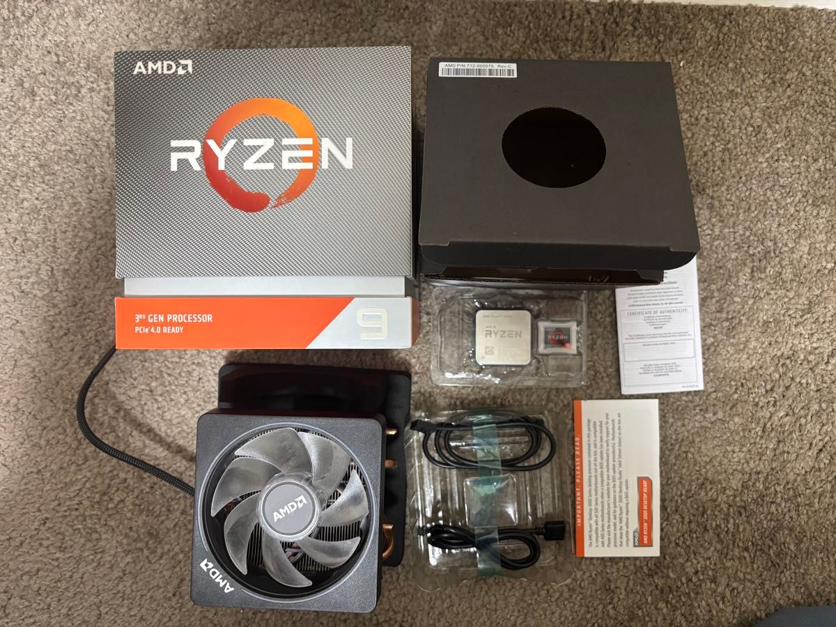 AMD Ryzen 9 3900X CPUのみ シールおまけ Ryzen9|Yahoo!フリマ AMD Ryzen 9 3900X CPUのみ シールおまけ Ryzen9|Yahoo!フリマ