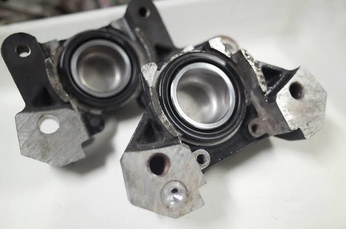スズキ 油冷 最終型 GSX-R750 L/M GR7AC 90-91 リアキャリパー オイルシール ダストカバー ピストン ゴム セツト 純正部品