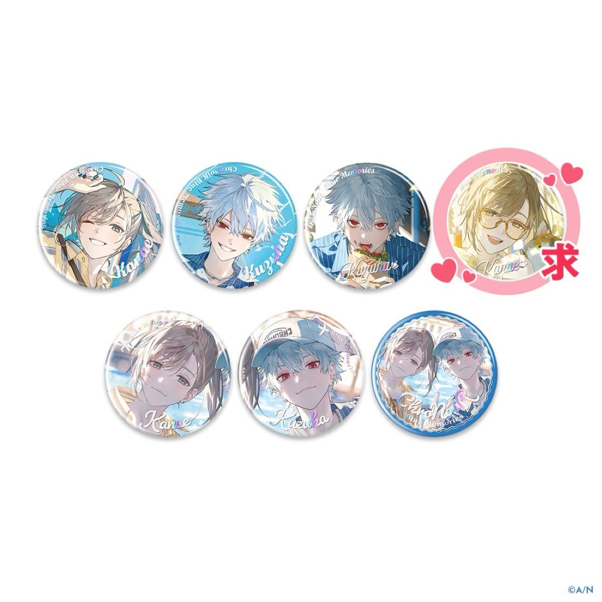 ChroNoiR Blue Memories 缶バッジ チェキ OS特典|Yahoo!フリマ ChroNoiR Blue Memories 缶バッジ チェキ OS特典|Yahoo!フリマ