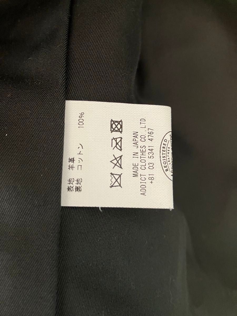 ADDICT CLOTHES アディクトクローズ SHEEPSKIN COVERALL 36 ADDICT CLOTHES アディクトクローズ SHEEPSKIN COVERALL 36