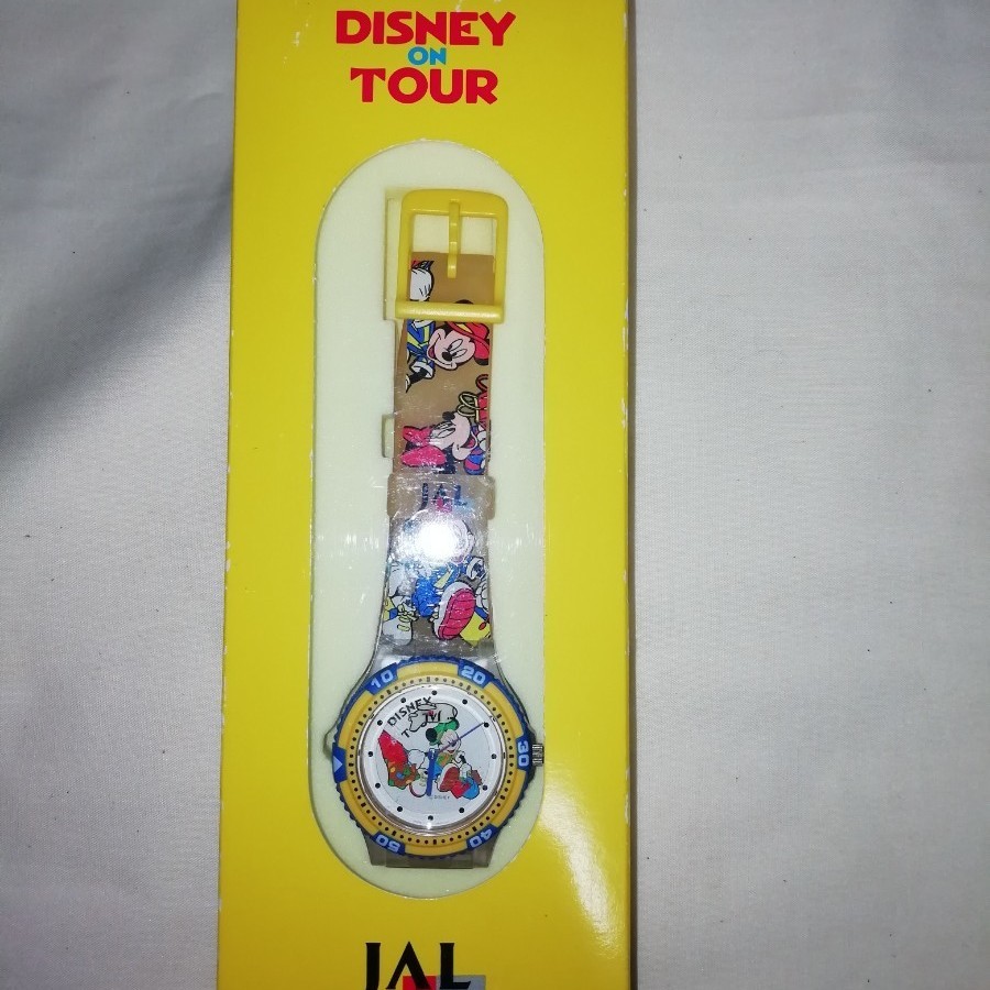 ディズニー　ミッキーマウス　JAL　ドリームエクスプレス　ウォッチ　新品未使用