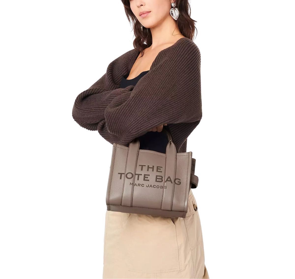 新品】マークジェイコブス ザ レザー スモール トートバッグ 新品】マークジェイコブス ザ レザー スモール トートバッグ