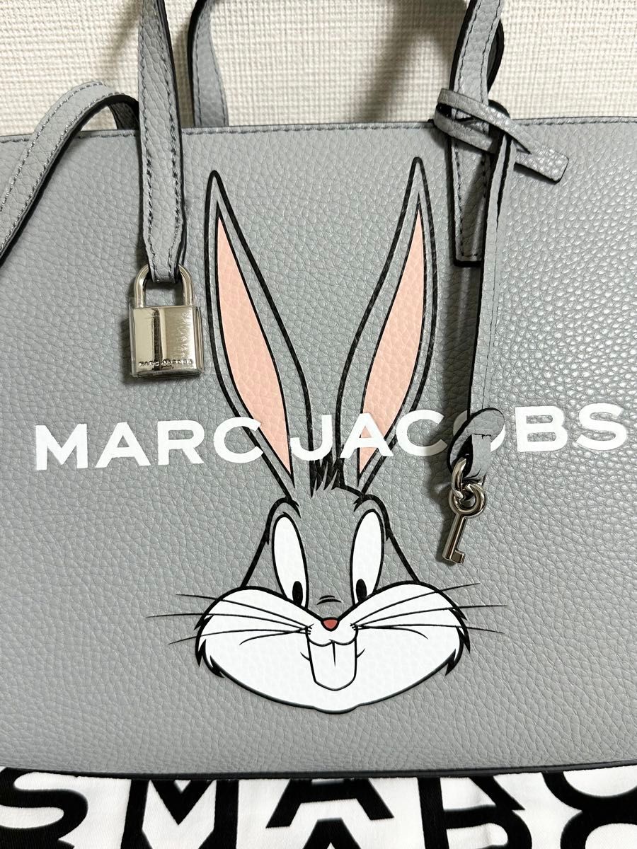 新品】マークジェイコブス x バッグスバニー 2wayスモールトート 新品】マークジェイコブス x バッグスバニー 2wayスモールトート