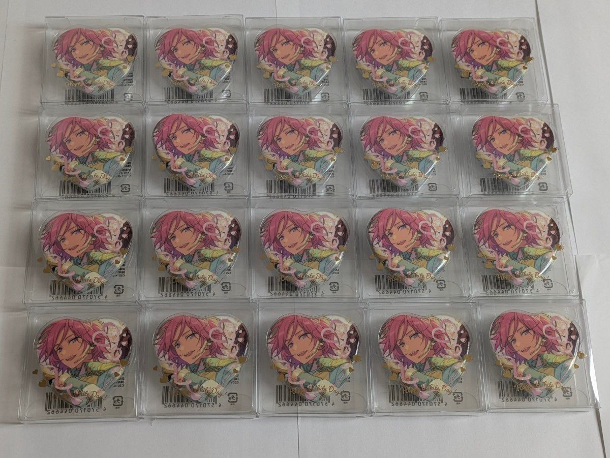 あんスタ 桜河こはく ホワイトデー ハート缶バッジ 20点|Yahoo あんスタ 桜河こはく ホワイトデー ハート缶バッジ 20点|Yahoo