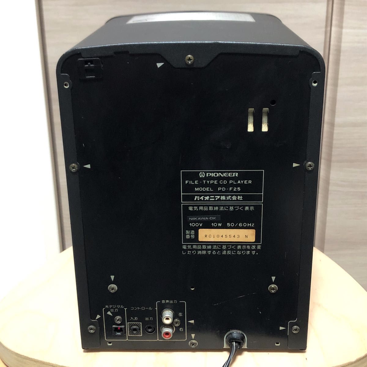 パイオニア CDチェンジャー PD-F25 25連装CDプレーヤー 故障 パイオニア CDチェンジャー PD-F25 25連装CDプレーヤー 故障