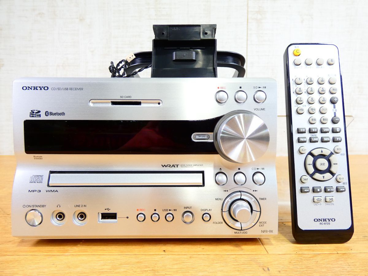 S) (QW-4) ONKYO オンキョー NFR-9X CD/SD/USB Bluetooth S) (QW-4) ONKYO オンキョー NFR-9X CD/SD/USB Bluetooth