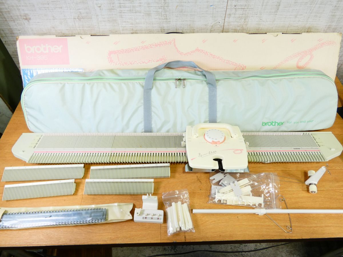 S) (ZK-20) BROTHER ブラザー KH-395 るーぱるαⅡ 編機 編み物 S) (ZK-20) BROTHER ブラザー KH-395 るーぱるαⅡ 編機 編み物