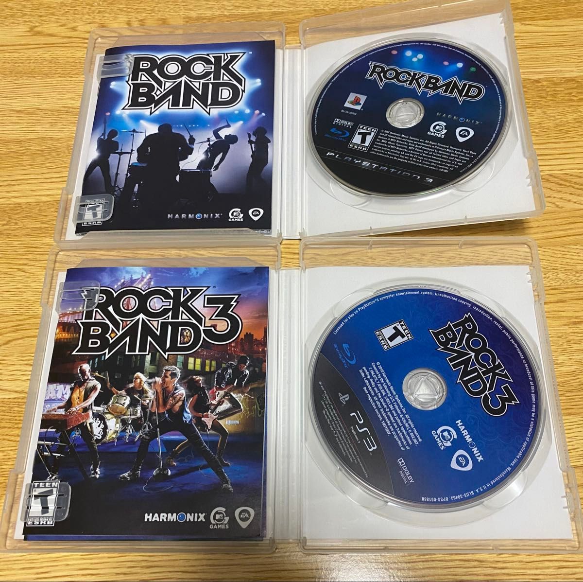 PS3 Guitar Hero Rock Band ギターコントローラー付き ソフト8本 PS3 Guitar Hero Rock Band ギターコントローラー付き ソフト8本