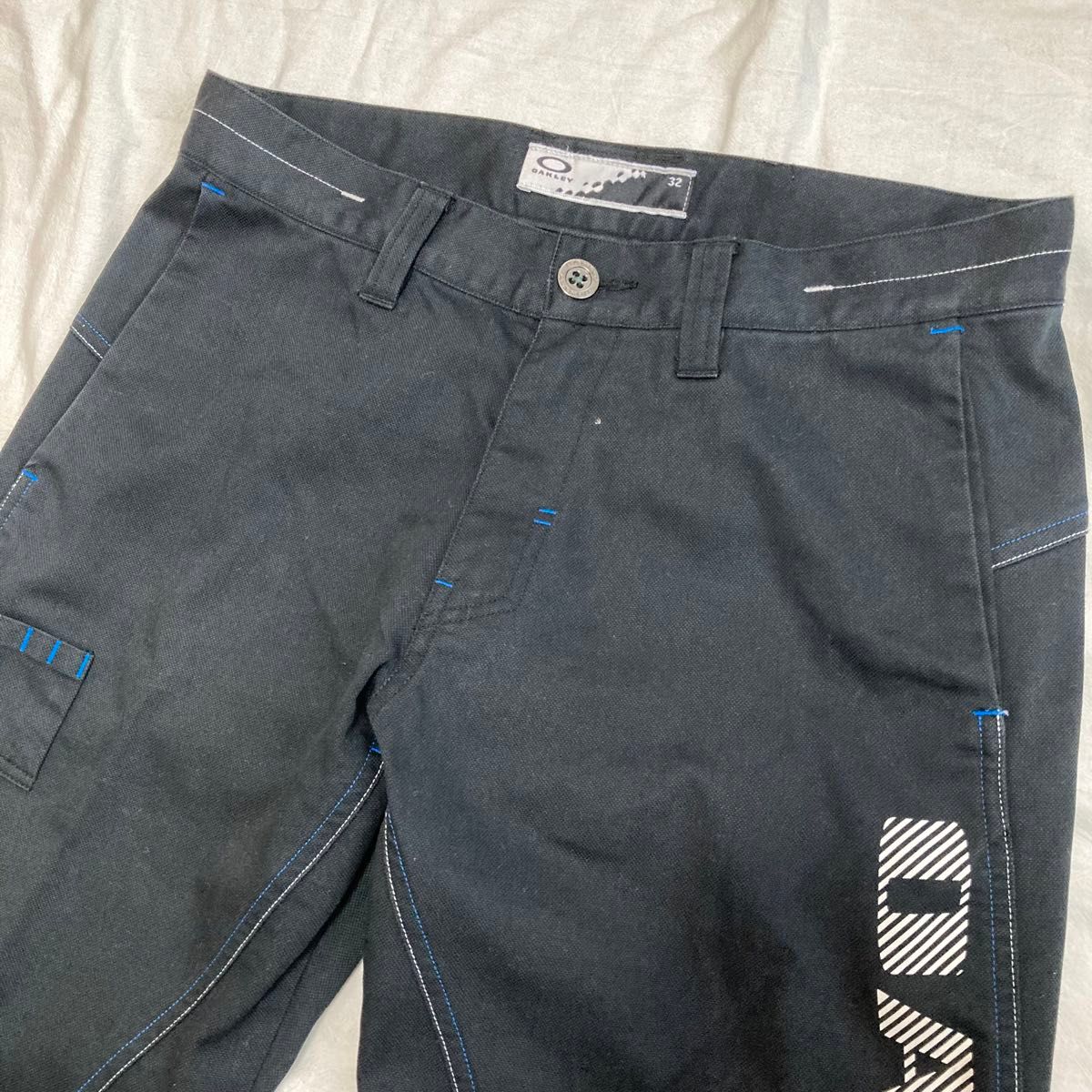 oakley オークリー 高機能ストレッチゴルフパンツ W32 人気ロゴ oakley オークリー 高機能ストレッチゴルフパンツ W32 人気ロゴ