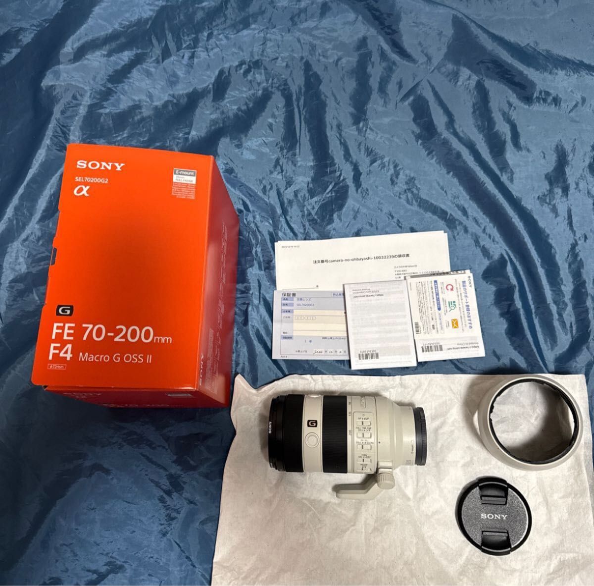 ほぼ新品 メーカー保証と純正フィルター付き SONY SEL70200G2 ほぼ新品 メーカー保証と純正フィルター付き SONY SEL70200G2