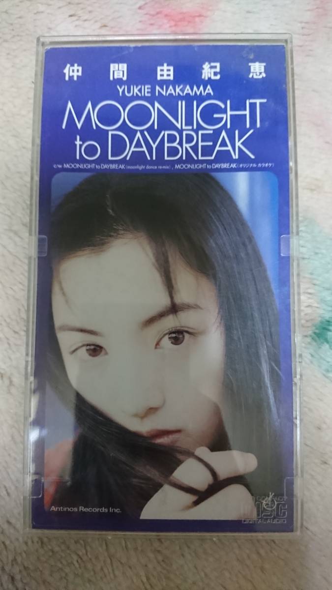 仲間由紀恵 - MOONLIGHT to DAYBREAK　8cmシングルCD_画像1