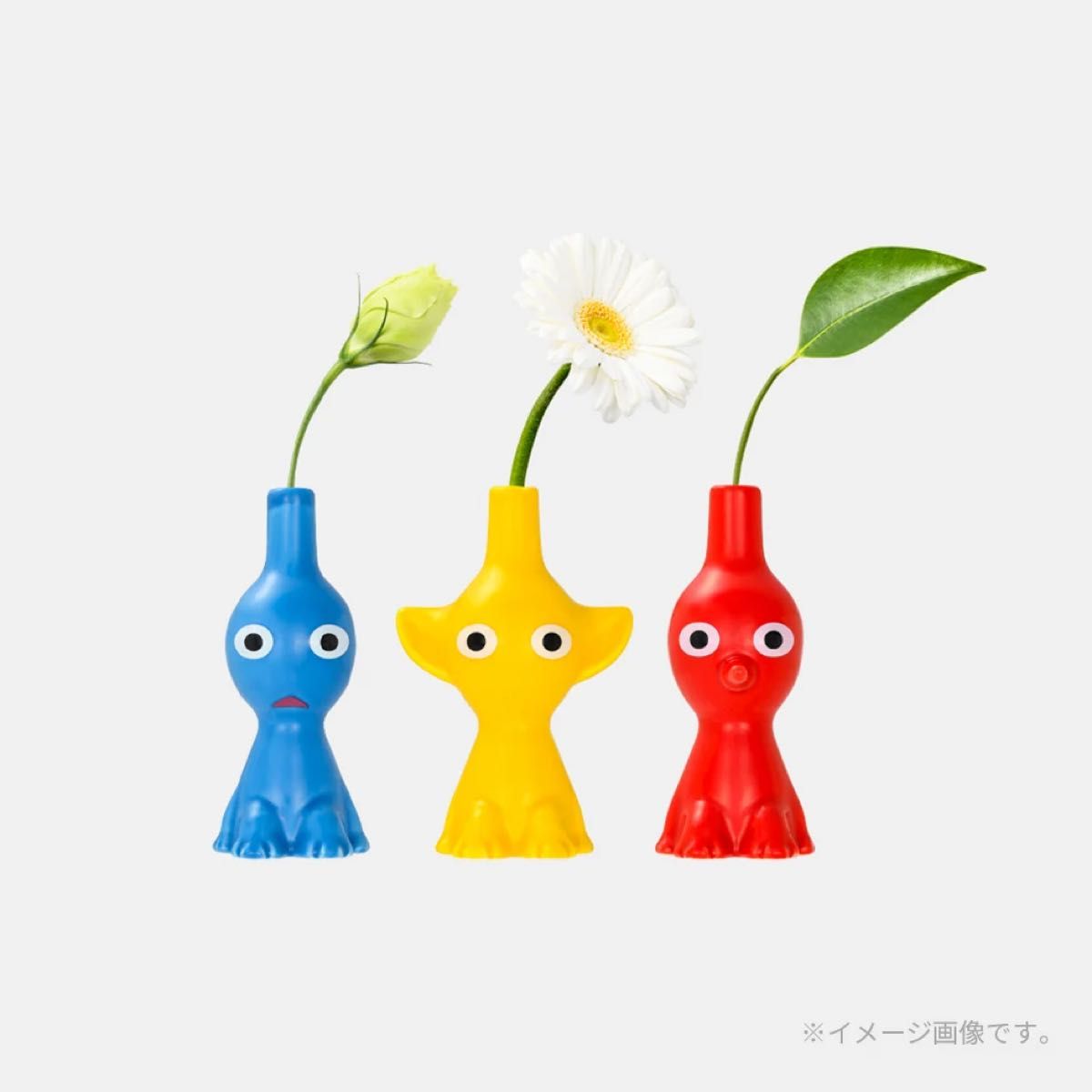 未開封 一輪挿し PIKMIN 青 黄 赤 3色セット ピクミン 花瓶 未開封 一輪挿し PIKMIN 青 黄 赤 3色セット ピクミン 花瓶