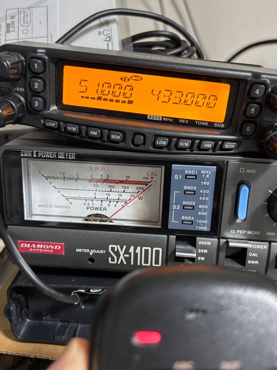 YAESU FT-8900 4バンド FMトランシーバー 2019年製造品(最終期 YAESU FT-8900 4バンド FMトランシーバー 2019年製造品(最終期