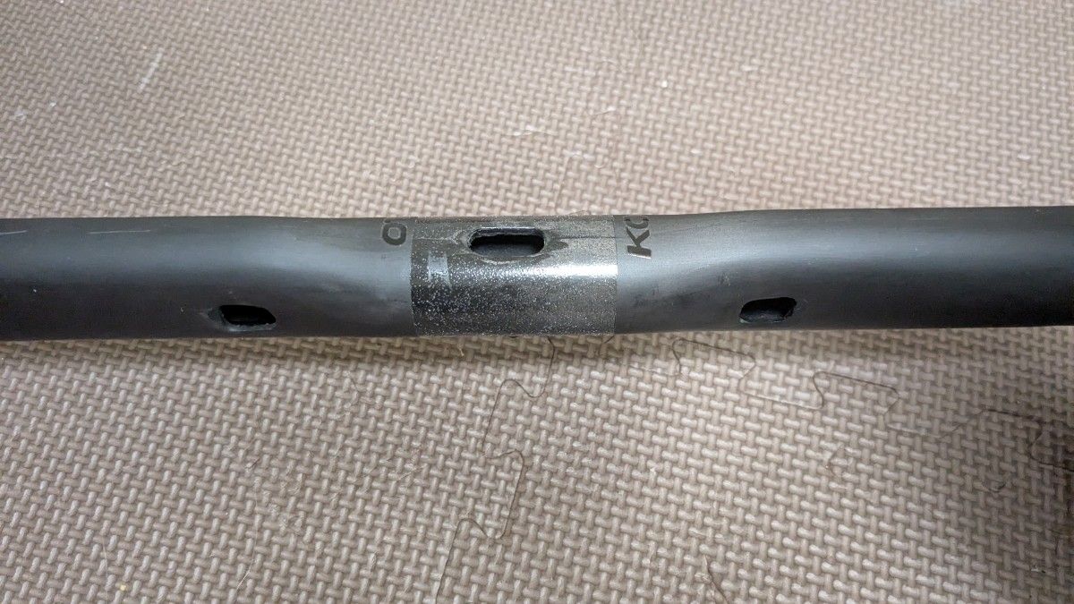 軽量 カーボンドロップハンドル 380mm 38cm ケーブル内装可能 軽量 カーボンドロップハンドル 380mm 38cm ケーブル内装可能