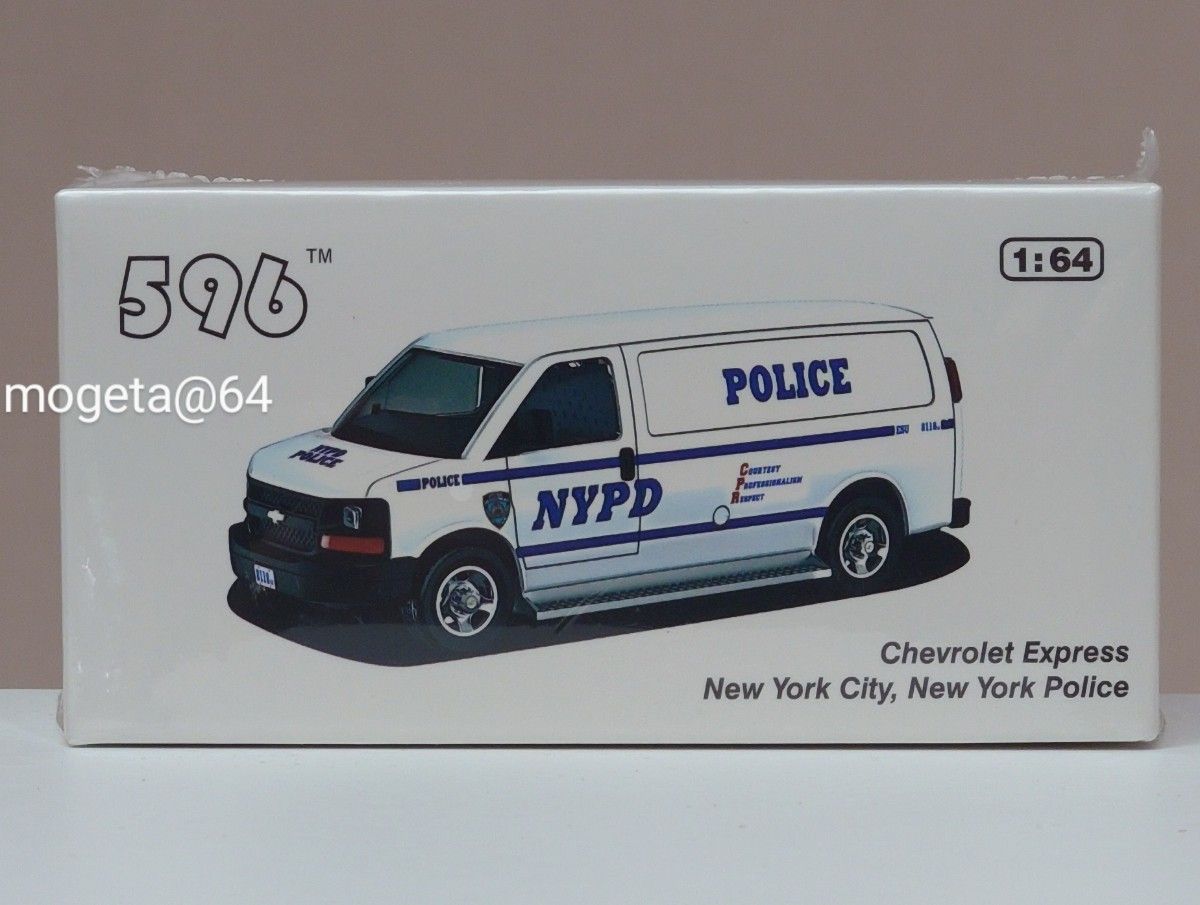 新品未開封】596model 1/64 Chevrolet Express シボレー 新品未開封】596model 1/64 Chevrolet Express シボレー