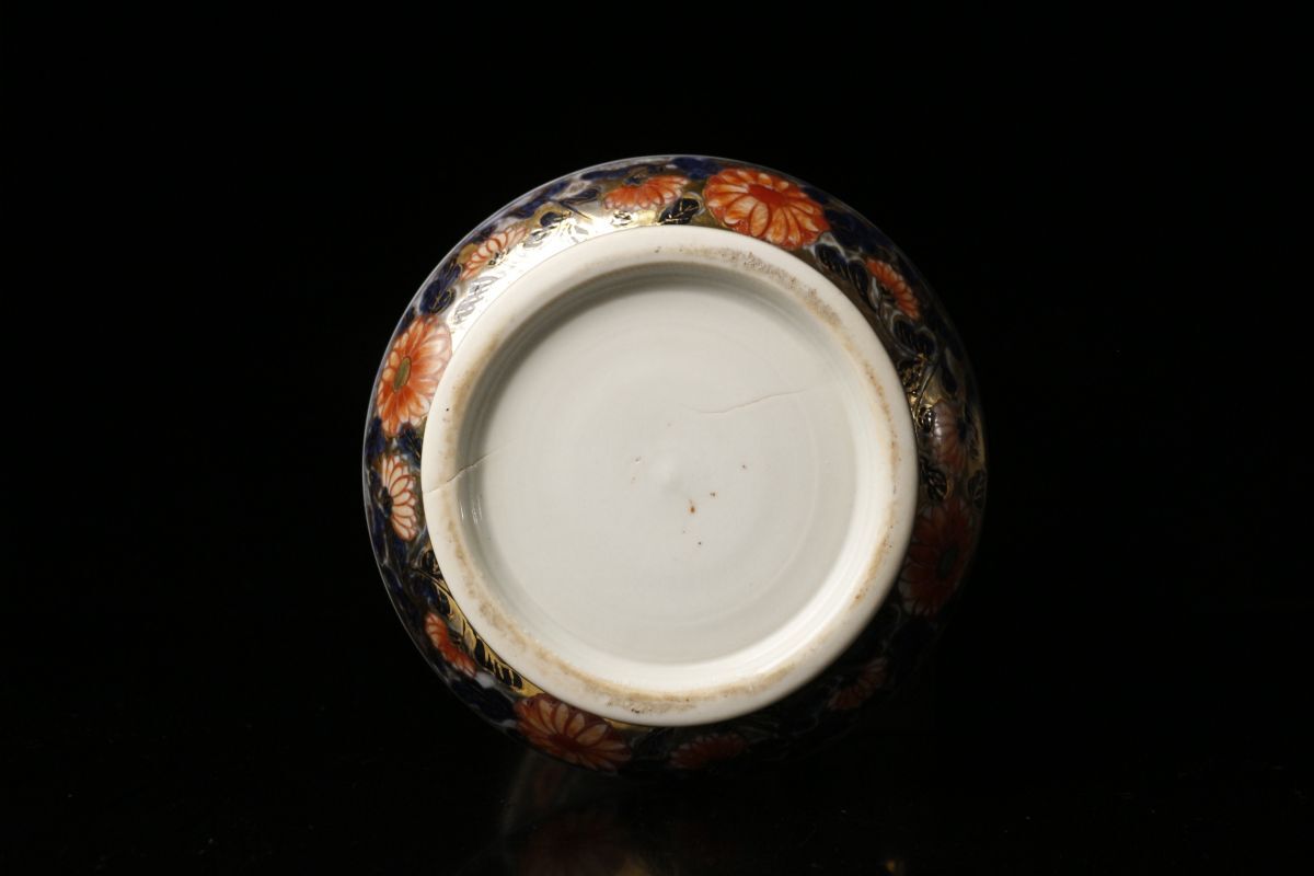 LIG】元禄伊万里 色絵美人図花瓶 31.5㎝ 箱付 古伊万里 LIG】元禄伊万里 色絵美人図花瓶 31.5㎝ 箱付 古伊万里