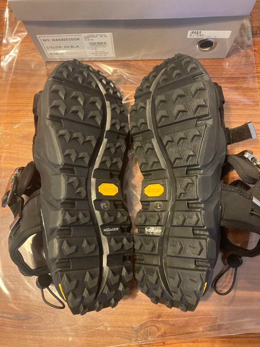 未使用】Vibramクロスサンダル HARE ハレ シューズ・靴 サンダル 未使用】Vibramクロスサンダル HARE ハレ シューズ・靴 サンダル