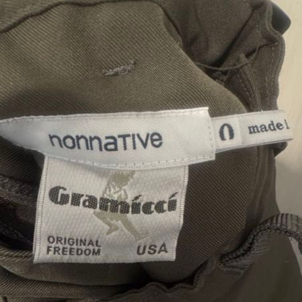 nonnative × GRAMICCI WALKER ANKLE CUT EASY SLACKS Sサイズ nonnative × GRAMICCI WALKER ANKLE CUT EASY SLACKS Sサイズ