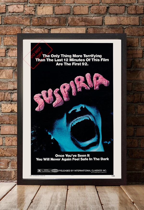 * horror movie [sa superior ](Suspiria) 1977 year A3 poster *da rio *arujento/