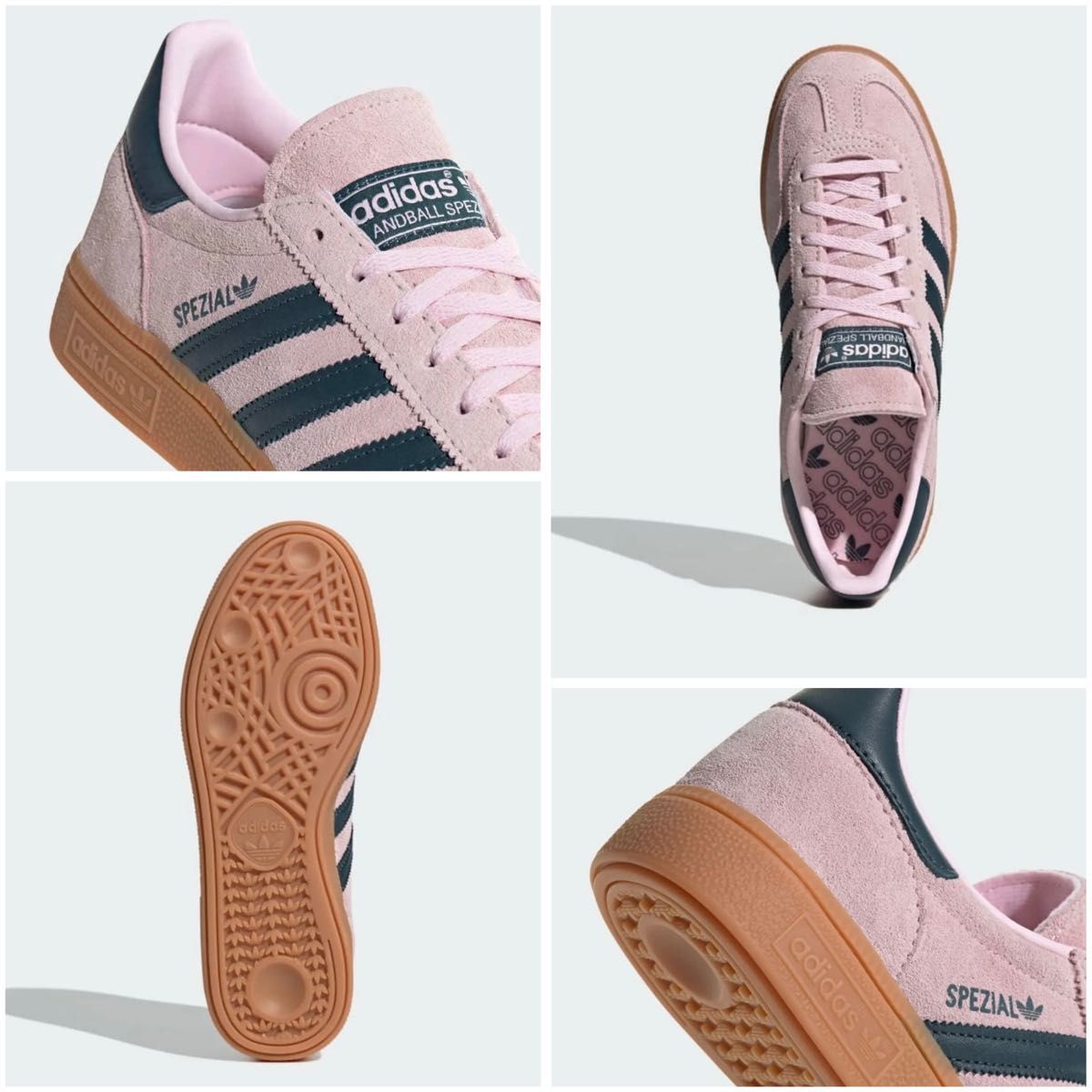 新品未使用24cm adidas ピンク スニーカー ハンドボール 新品未使用24cm adidas ピンク スニーカー ハンドボール