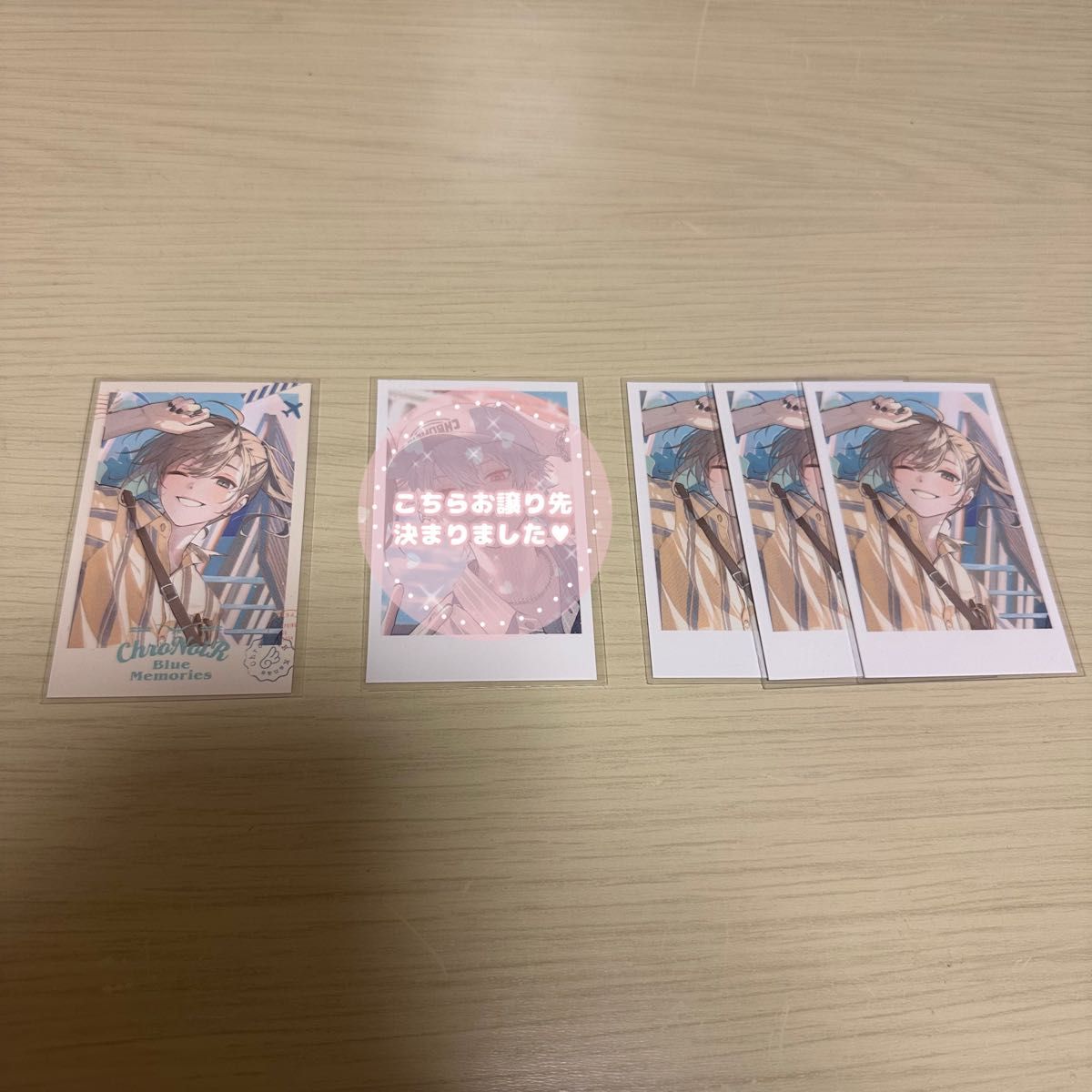 にじさんじ】【ChroNoiR Blue Memories】 ランダムチェキ風 にじさんじ】【ChroNoiR Blue Memories】 ランダムチェキ風