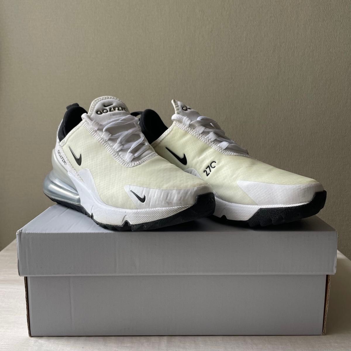 NIKE ナイキ エアマックス 270 ゴルフシューズ CK6483-102 NIKE ナイキ エアマックス 270 ゴルフシューズ CK6483-102