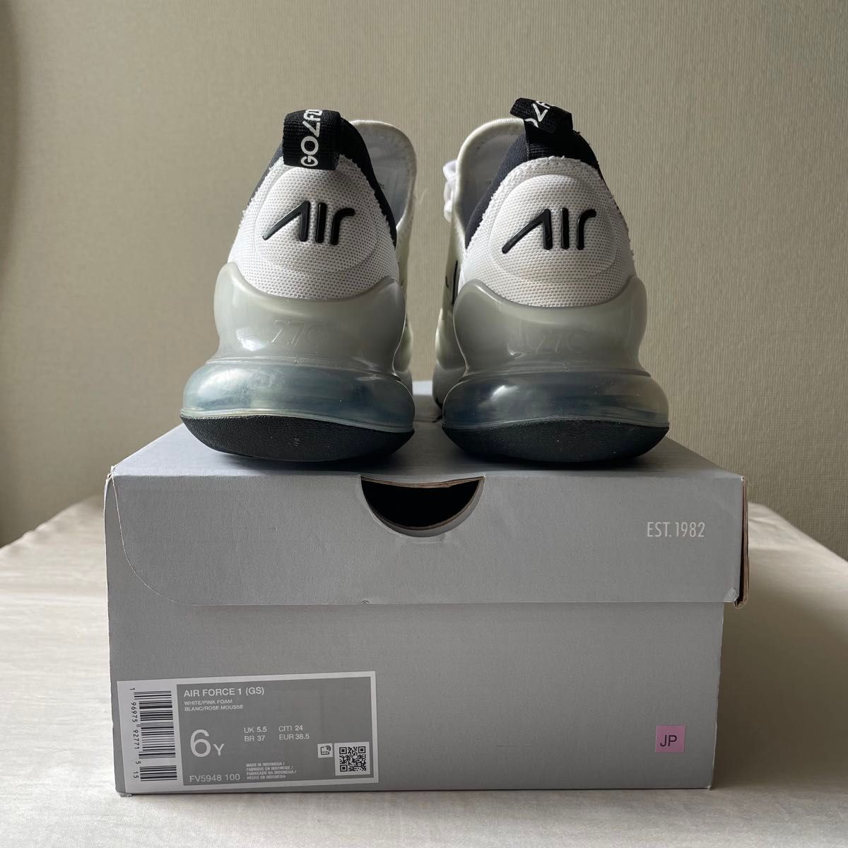 NIKE ナイキ エアマックス 270 ゴルフシューズ CK6483-102 NIKE ナイキ エアマックス 270 ゴルフシューズ CK6483-102
