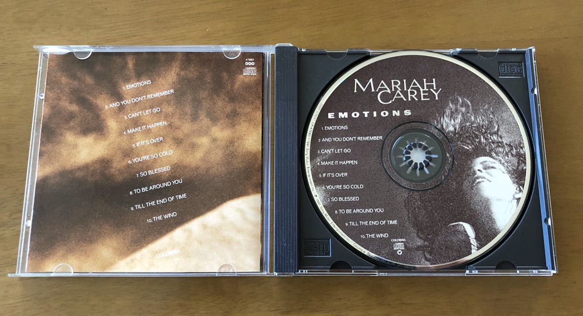 MARIAH CAREY EMOTIONS 中古品_画像3