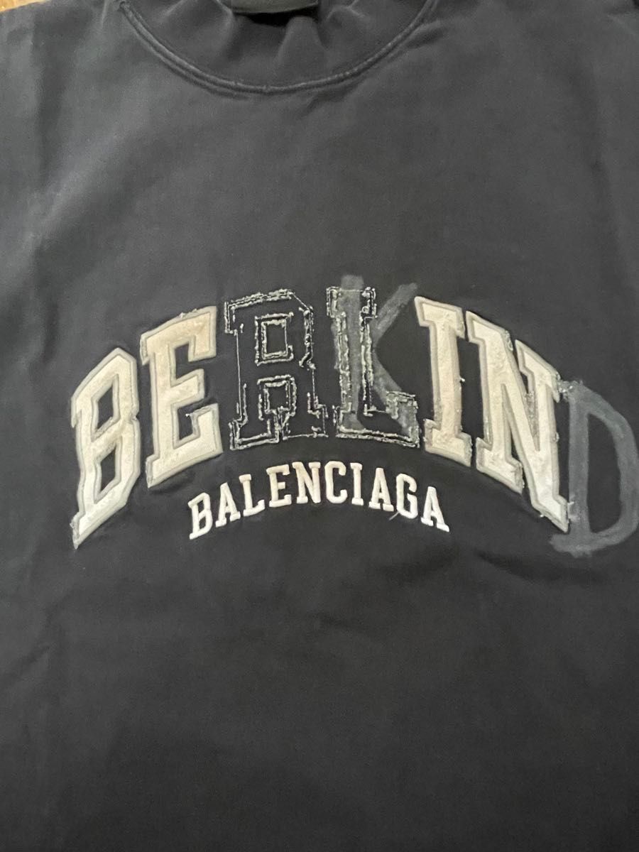 確実本物激安】BE KIND BALENCIAGA Tシャツ ネイビー|Yahoo 確実本物激安】BE KIND BALENCIAGA Tシャツ ネイビー|Yahoo