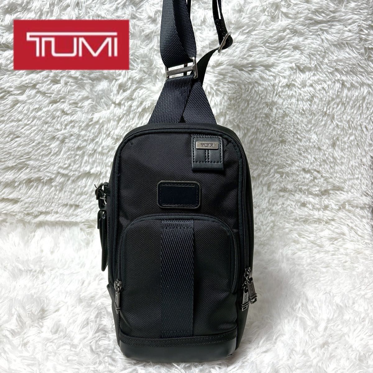 極美品・未使用級】 TUMI トゥミ レザー キャンバス クロス 極美品・未使用級】 TUMI トゥミ レザー キャンバス クロス