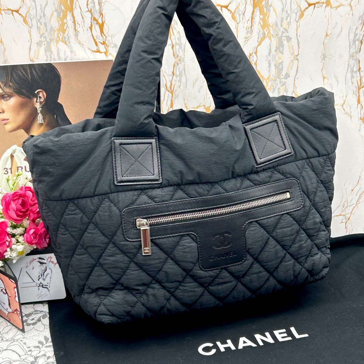 極美品 CHANEL シャネル コココクーン キルティング トート 極美品 CHANEL シャネル コココクーン キルティング トート