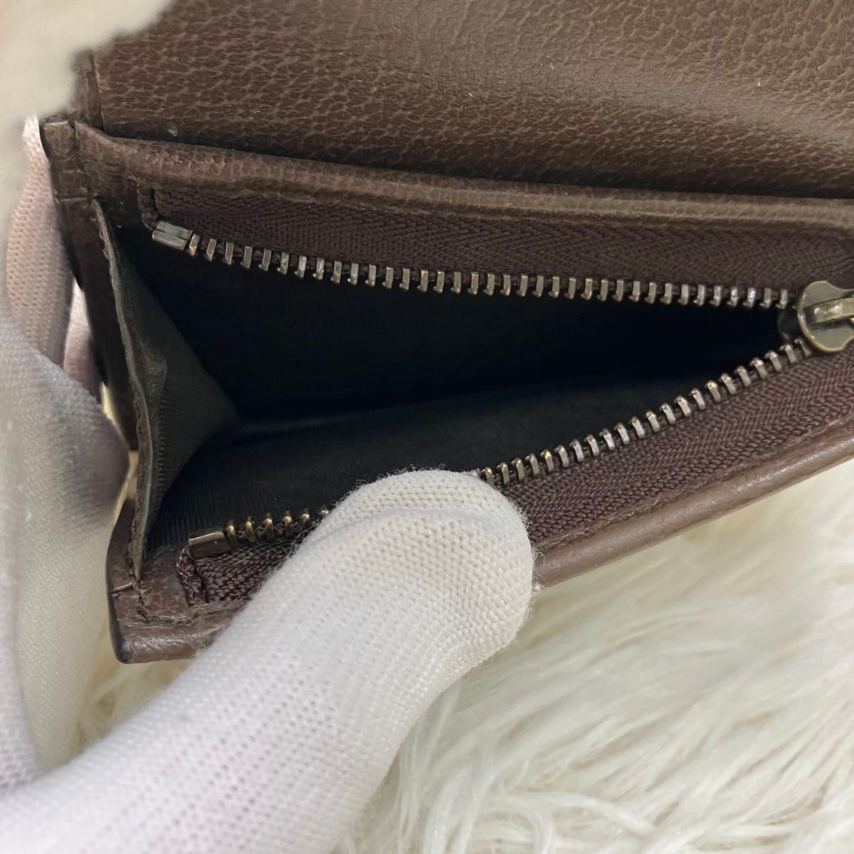 極美品 箱付 グッチ 折り財布 ディズニードナルド GGスプリーム 極美品 箱付 グッチ 折り財布 ディズニードナルド GGスプリーム