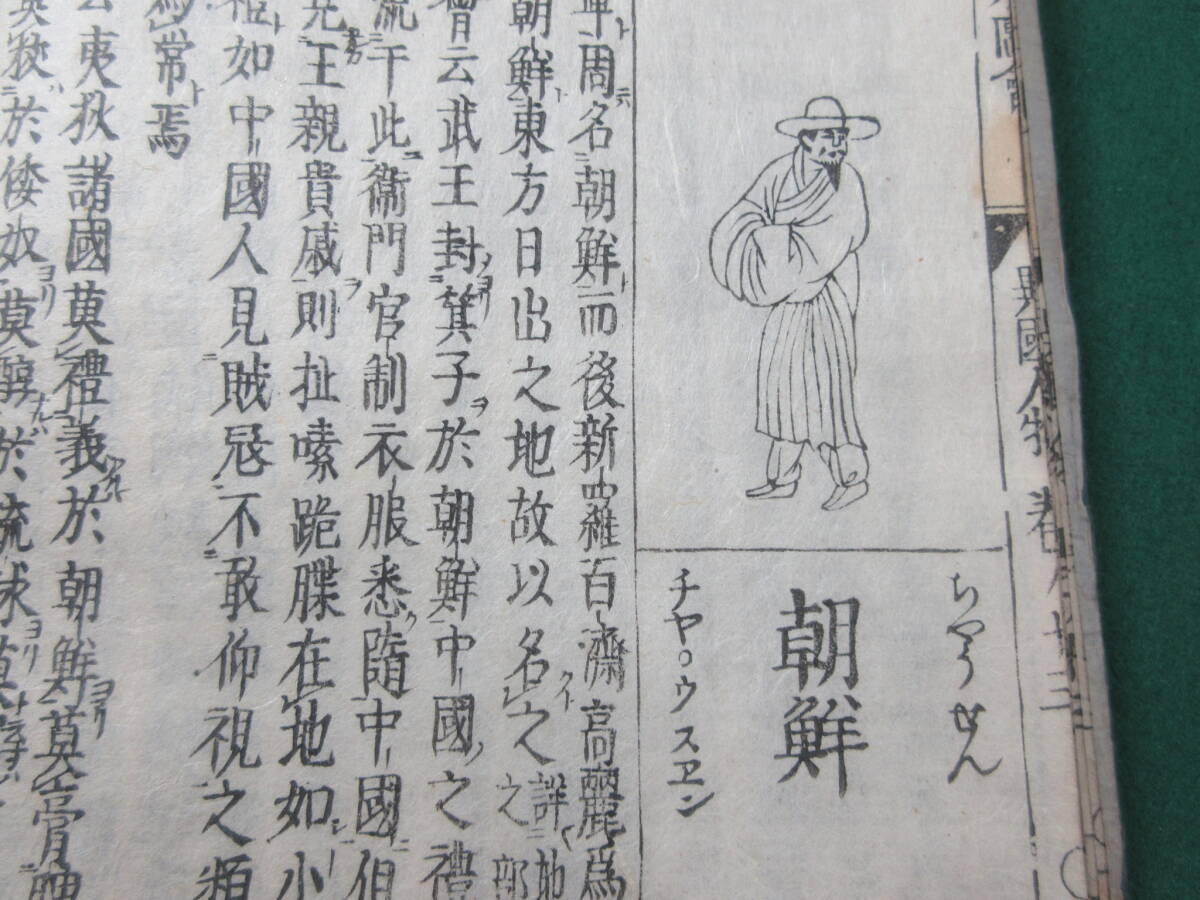 11)江戸期絵入り和本 『和漢三才図会 十三巻 異國人物』 正德3年 11)江戸期絵入り和本 『和漢三才図会 十三巻 異國人物』 正德3年