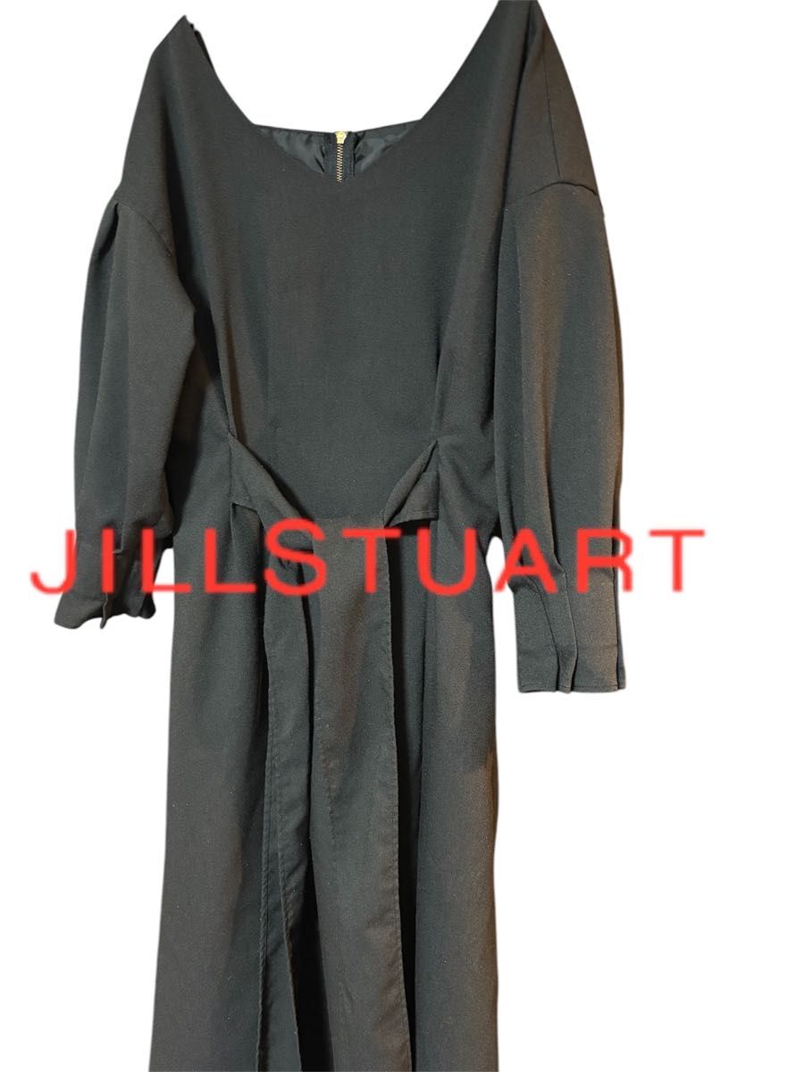 希少】JILLSTUART ジルスチュアート ワンピース ブラック 黒 M 希少】JILLSTUART ジルスチュアート ワンピース ブラック 黒 M
