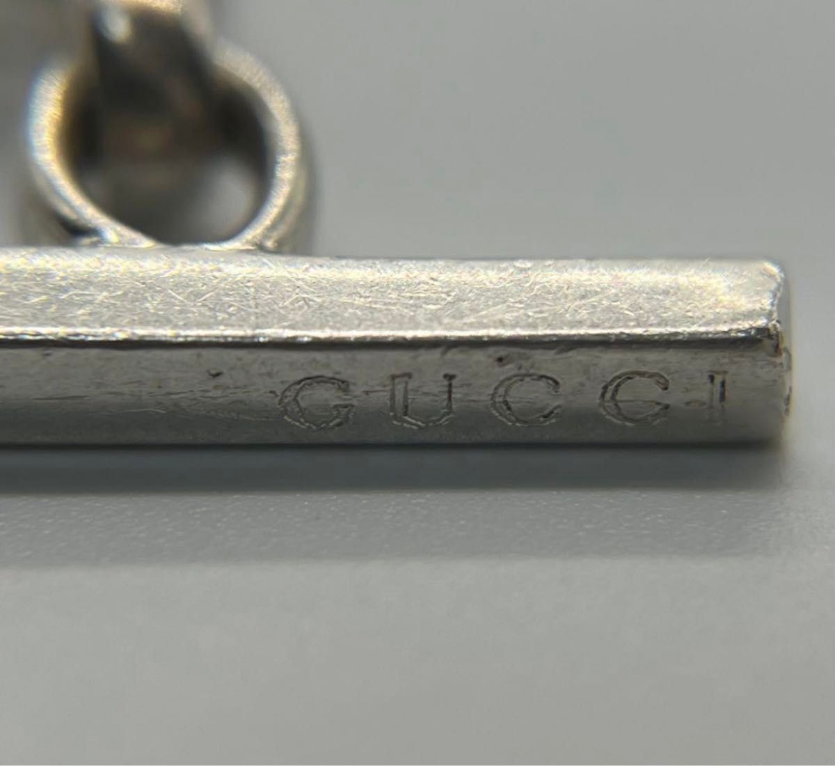 グッチ GUCCI フィガロチェーン トグル ブレスレット SV925 グッチ GUCCI フィガロチェーン トグル ブレスレット SV925